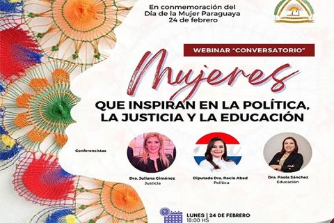 La diputada Rocío Abed será disertante en un conversatorio virtual por el Día de la Mujer Paraguaya