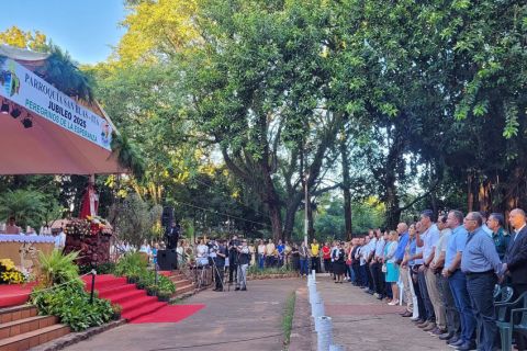 Presencia legislativa en acto conmemorativo por el día del santo patrono del Paraguay, San Blas