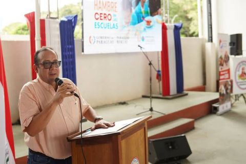 Festejan luz verde del programa “Hambre cero en escuelas” en el departamento de Caazapá