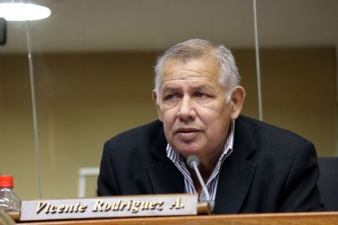 Fallecimiento del diputado Vicente Rodríguez, otro duro golpe