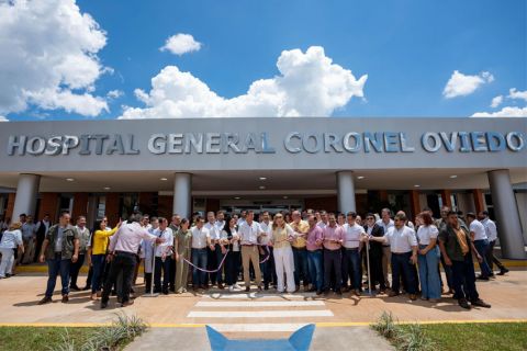 Legisladores participaron de emblemáticas inauguraciones durante una jornada de gobierno en Caaguazú